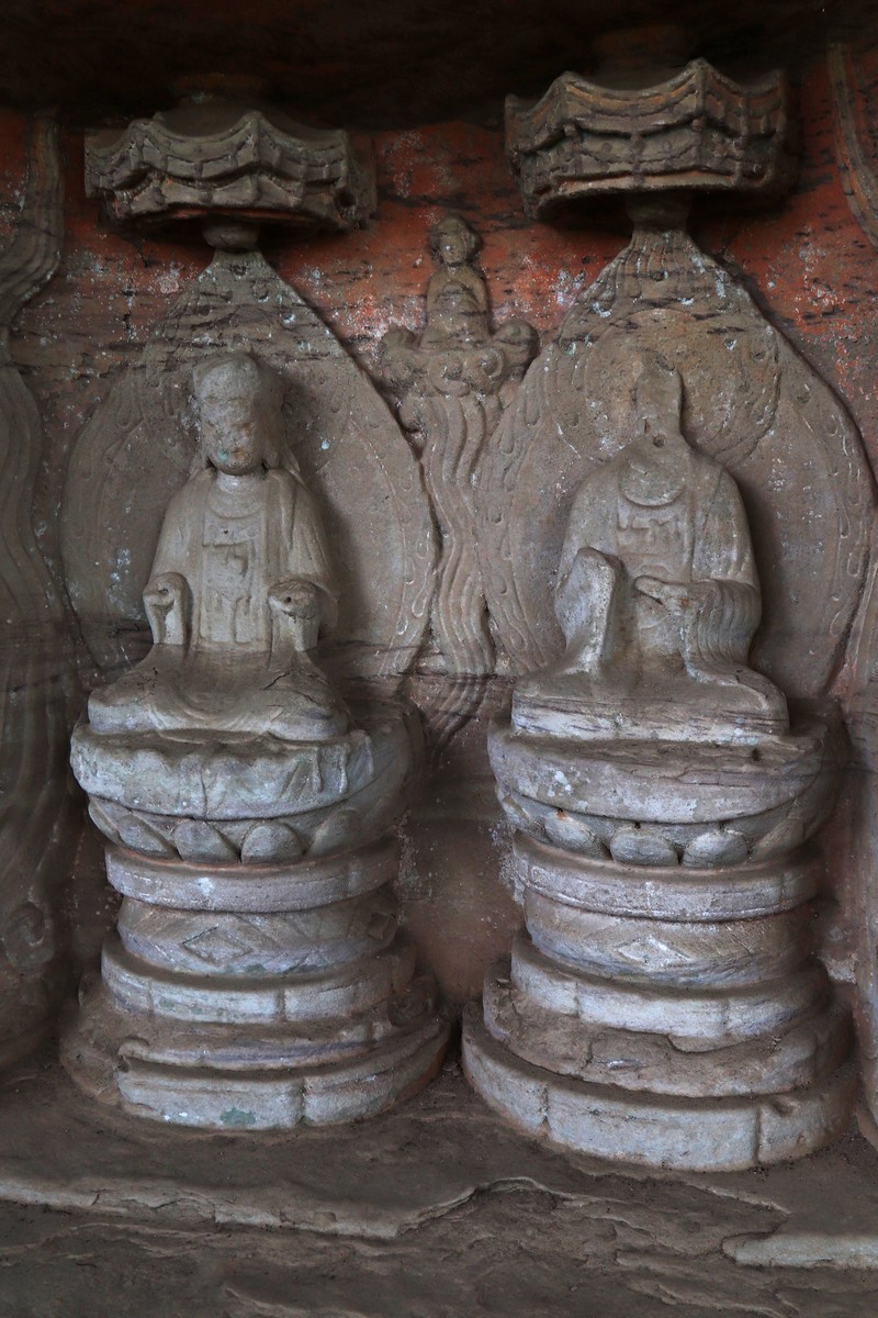 游览重庆大足北山石刻