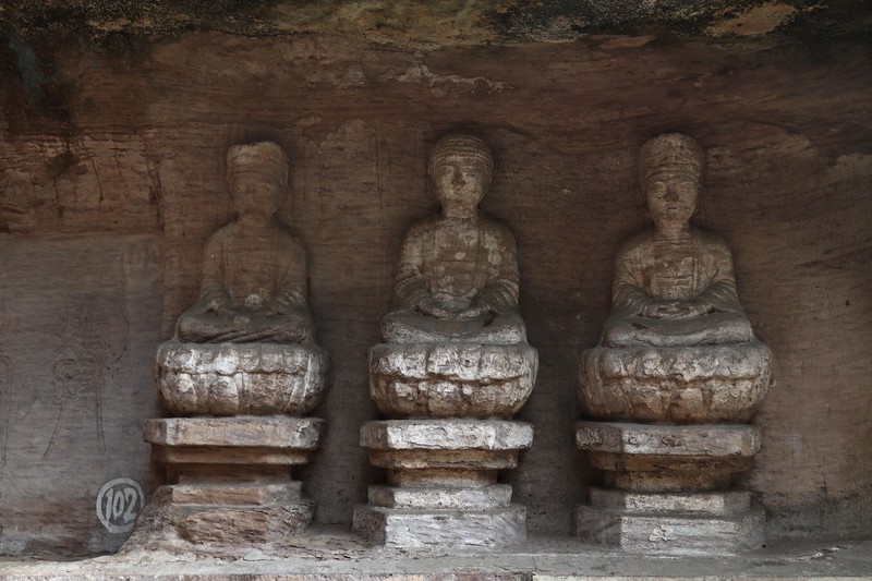 游览重庆大足北山石刻