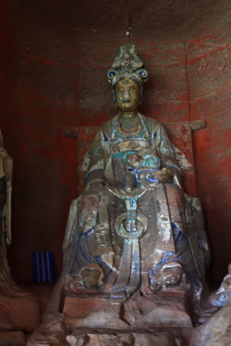 游览重庆大足北山石刻