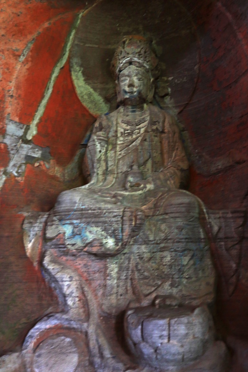 游览重庆大足北山石刻