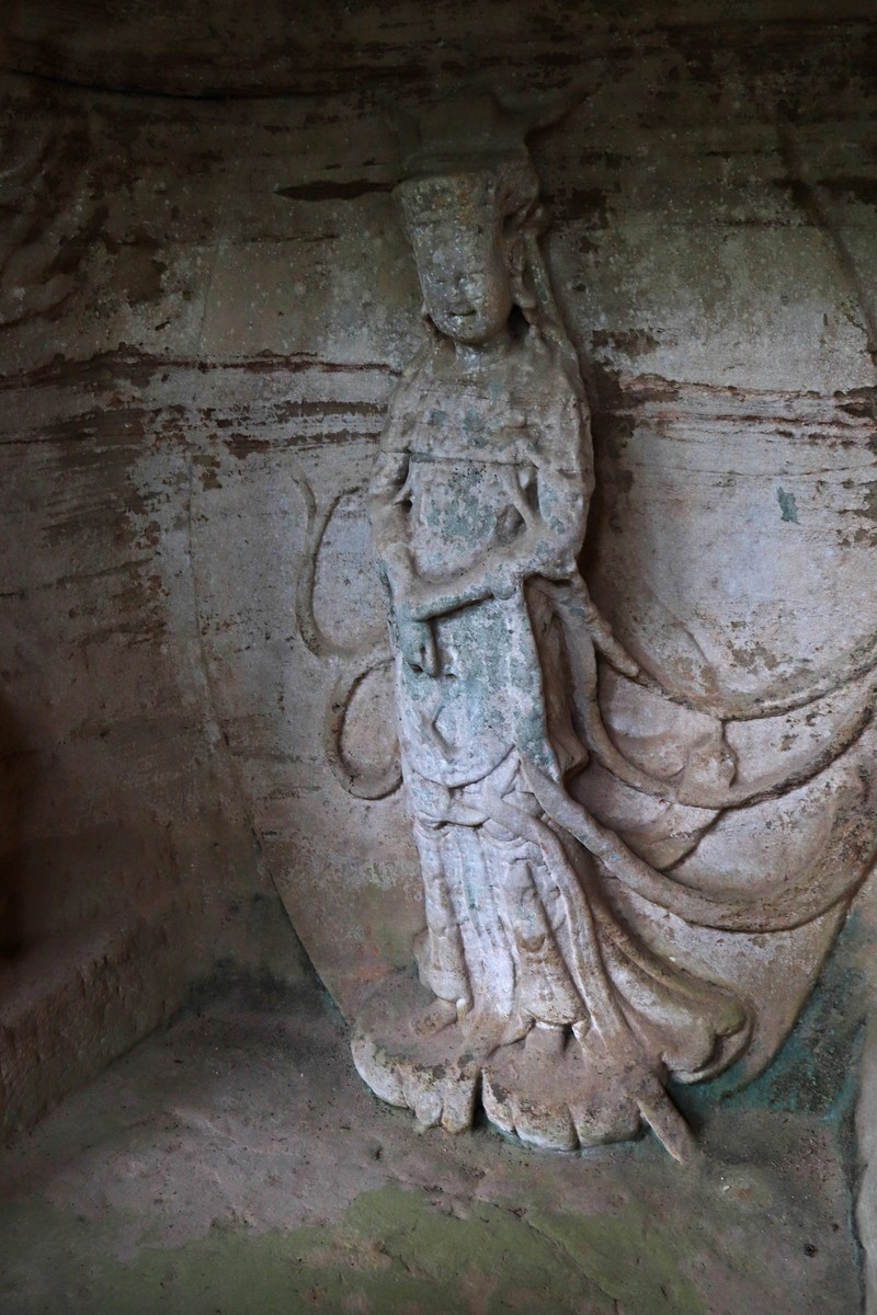 游览重庆大足北山石刻