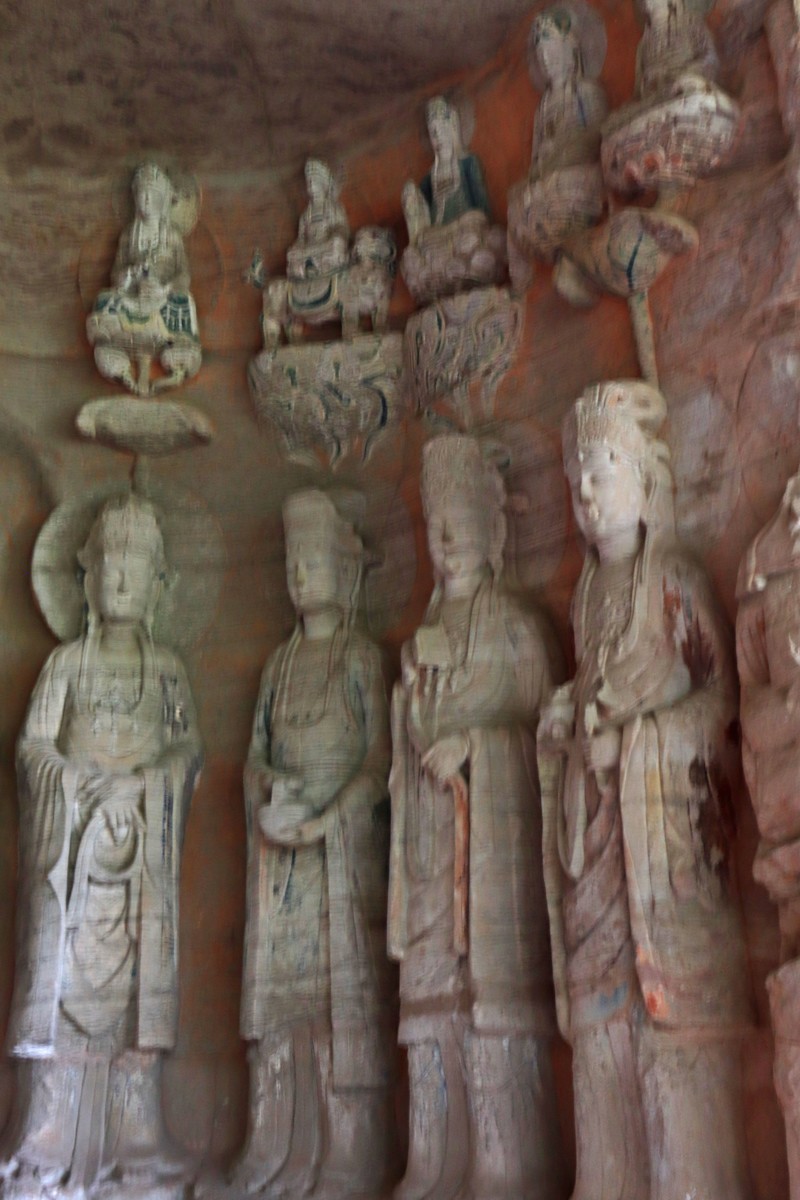 游览重庆大足北山石刻