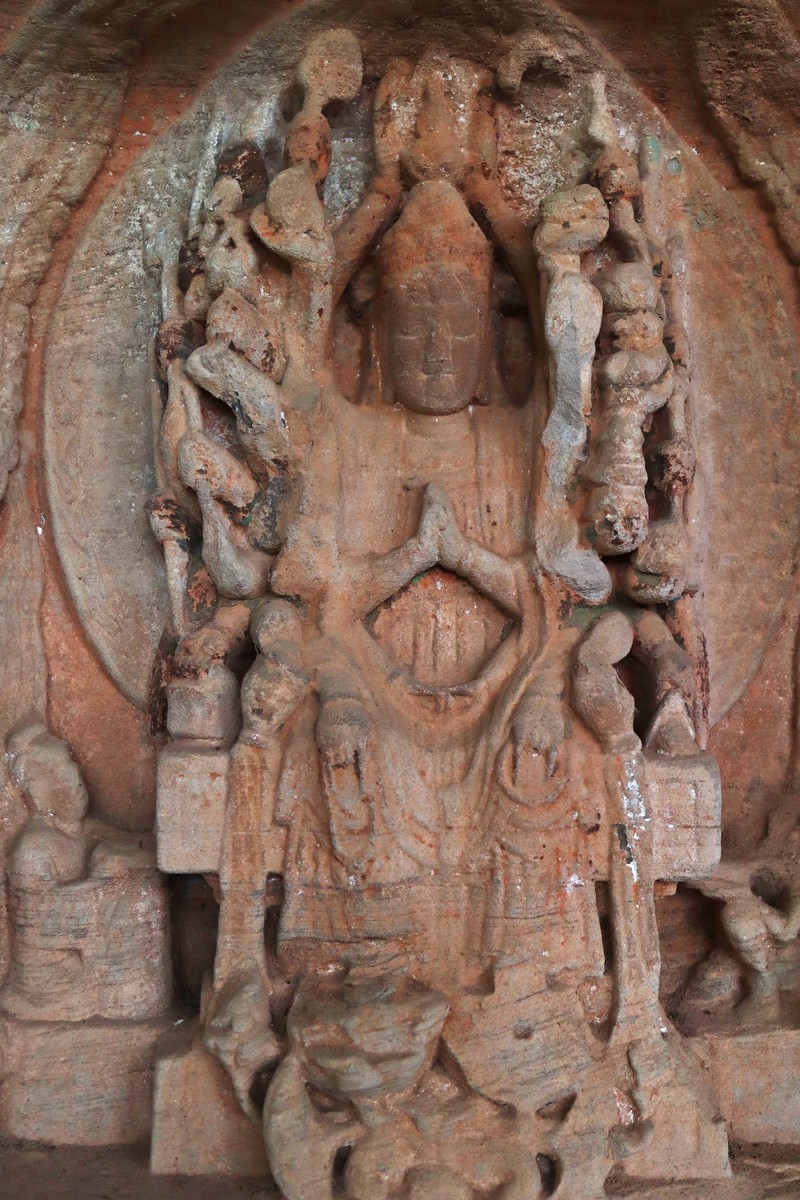 游览重庆大足北山石刻