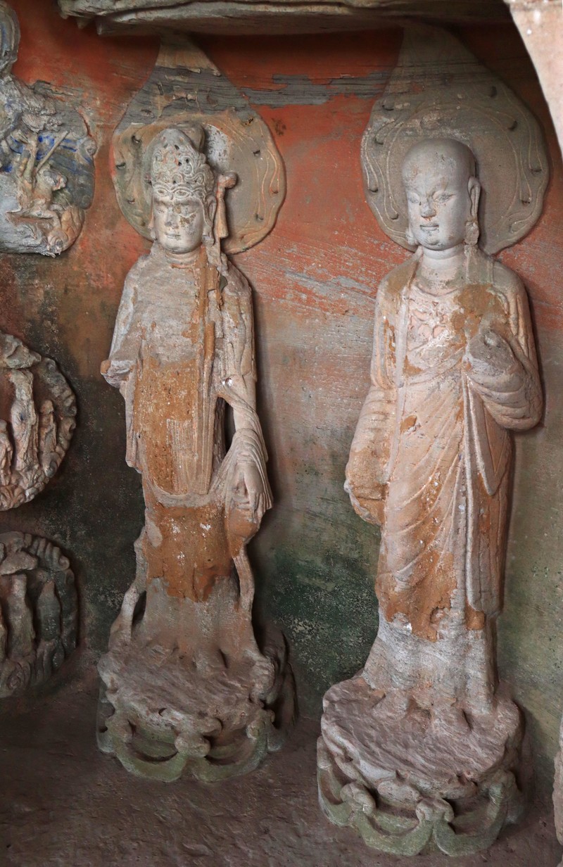 游览重庆大足北山石刻