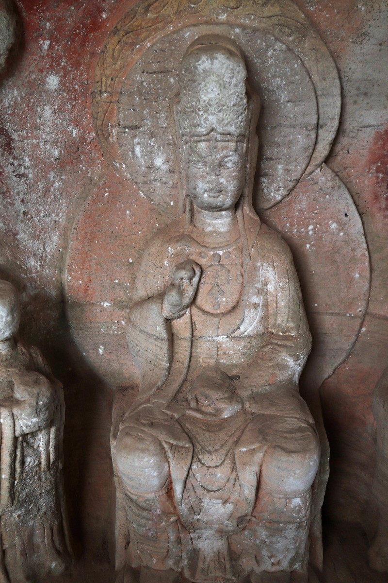 游览重庆大足北山石刻