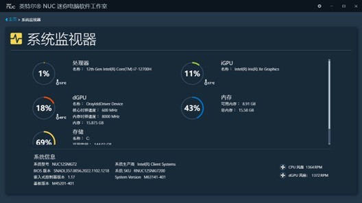 迷你系统天花板 英特尔蝰蛇峡谷NUC12 评测