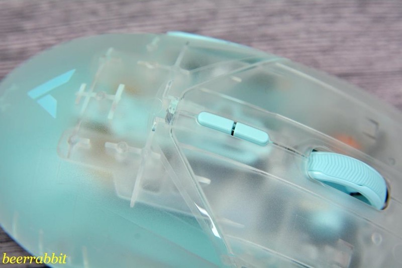 雷柏VT9 air双模无线鼠标体验：8KHz回报率 美观半透外壳