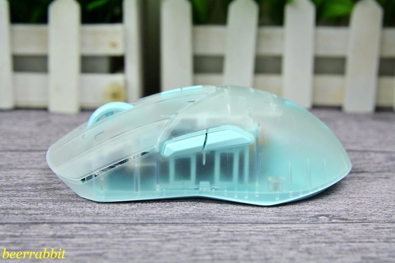 雷柏VT9 air双模无线鼠标体验：8KHz回报率 美观半透外壳