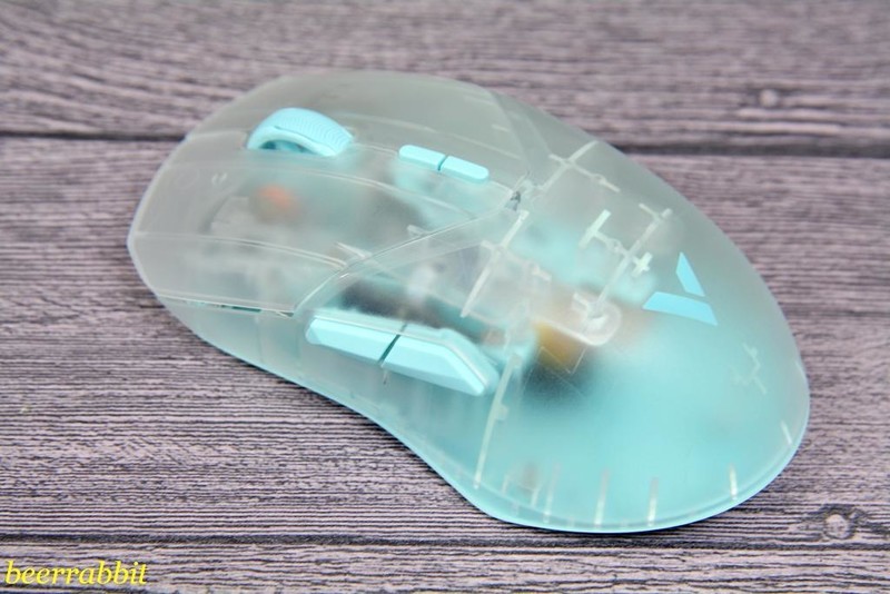 雷柏VT9 air双模无线鼠标体验：8KHz回报率 美观半透外壳