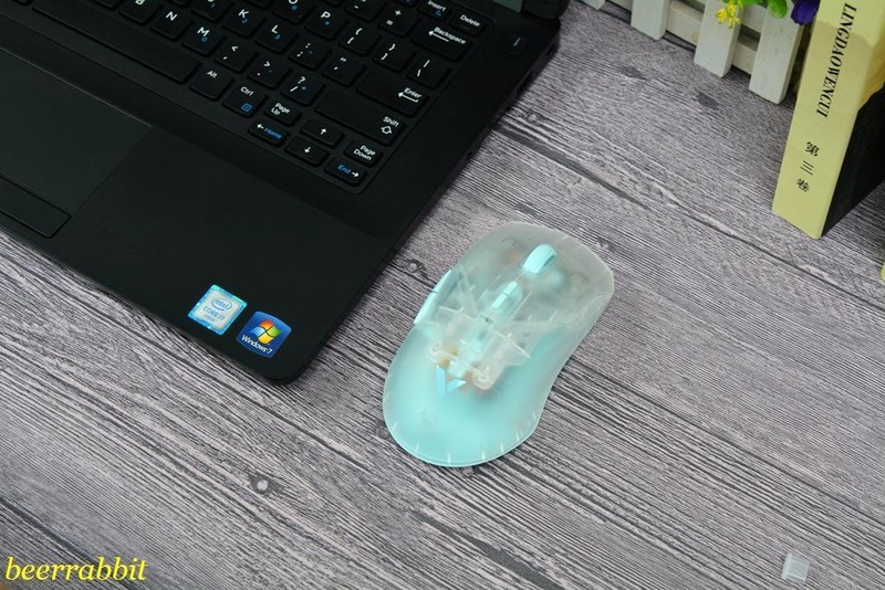 雷柏VT9 air双模无线鼠标体验：8KHz回报率 美观半透外壳