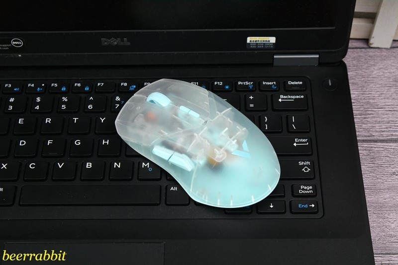 雷柏VT9 air双模无线鼠标体验：8KHz回报率 美观半透外壳