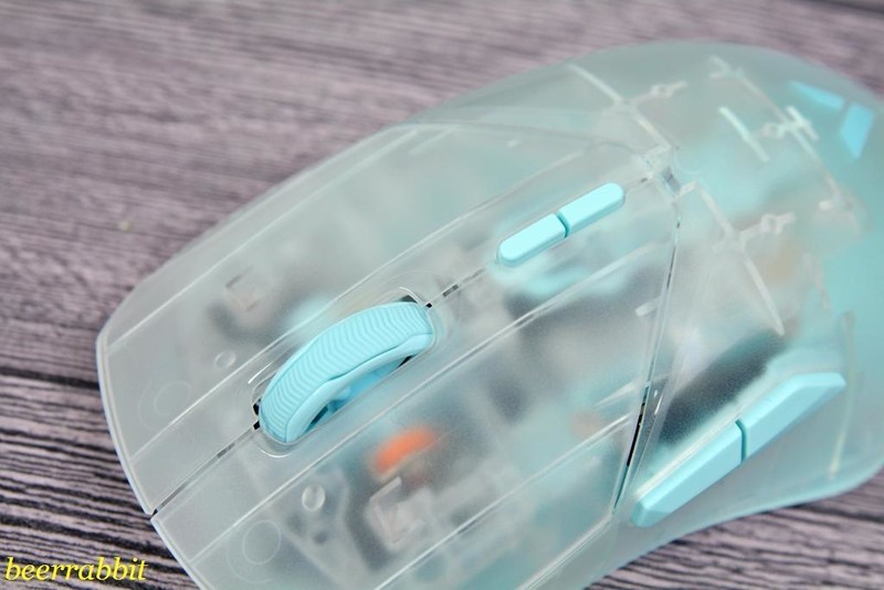 雷柏VT9 air双模无线鼠标体验：8KHz回报率 美观半透外壳