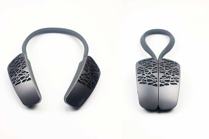 打开Cleer HALO无线颈戴音箱，就想得到有设计感还得体的它