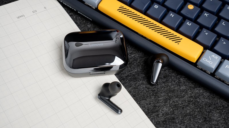 入门价格旗舰体验联想tc550降噪无线耳机