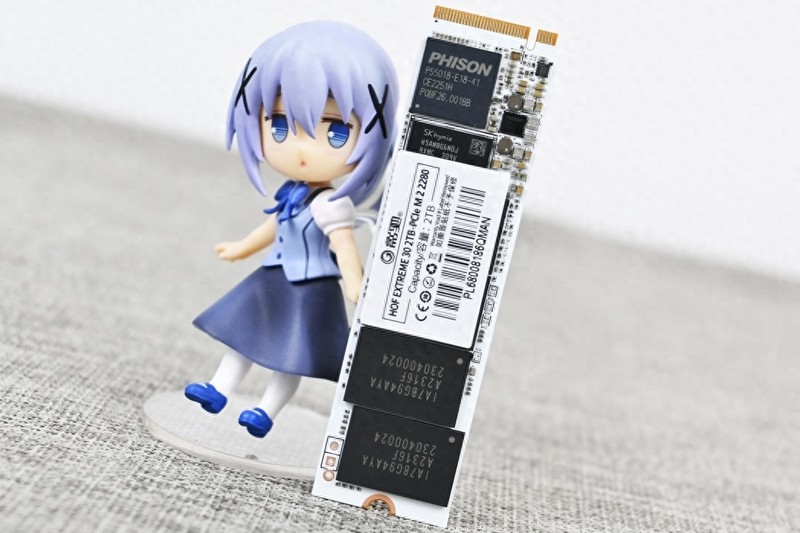 满血版E18方案，影驰HOF EXTREME30 2TB固态硬盘开箱试玩