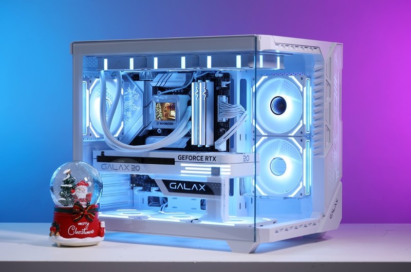 圣诞装机不求人，14代酷睿i5-14600K搭配影驰20周年限定4070装机