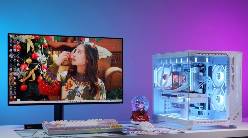 圣诞装机不求人，14代酷睿i5-14600K搭配影驰20周年限定4070装机