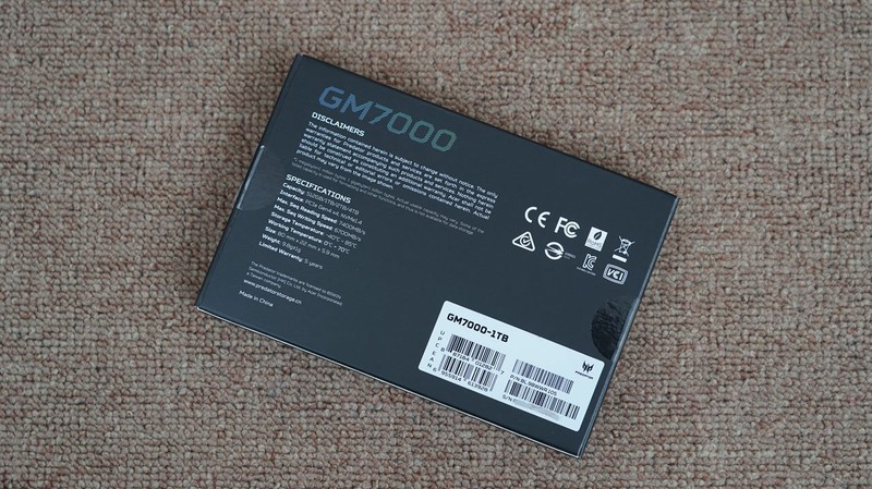 只为极致速度，宏碁掠夺者 GM7000 1TB PCIe 4.0 SSD评测分享