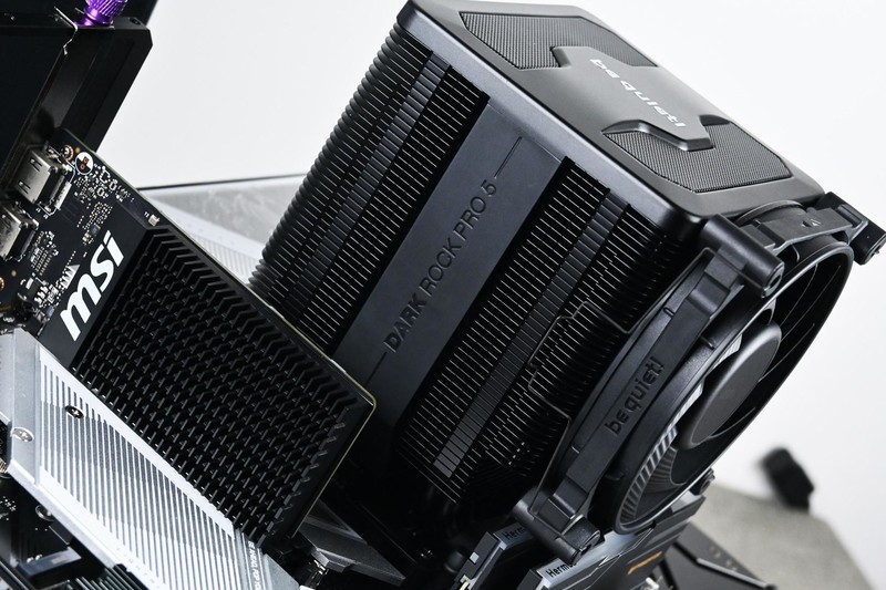 德商德静界DARK ROCK PRO 5散热器开箱评测：静音&性能不妥协