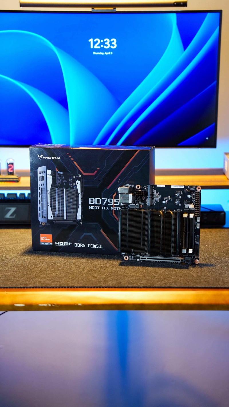mini主机王者的主板怎么样？铭凡BD795iSE MoDT主板赏析