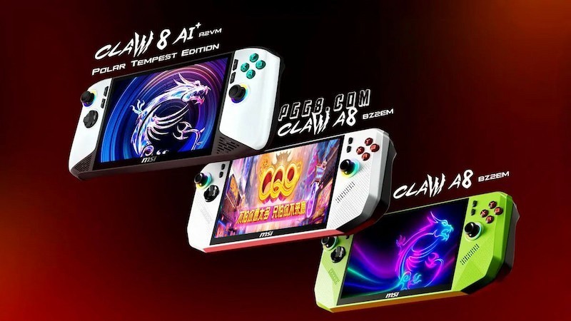 Intel掌机“叛变”？微星Claw 8改用AMD Z2 Extreme，C Q9掌机玩家如何选？