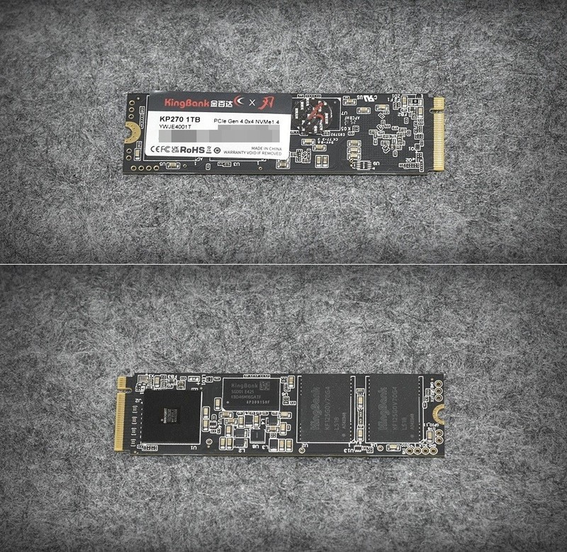 PCIe4.0固态另一种选择 金百达KP270标配物缓 实测分享