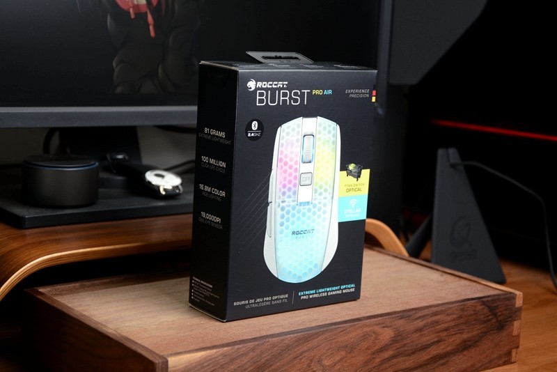 冰豹新旗舰，对标GPW，全身都是灯！冰豹BURST PRO AIR鼠标开箱体验