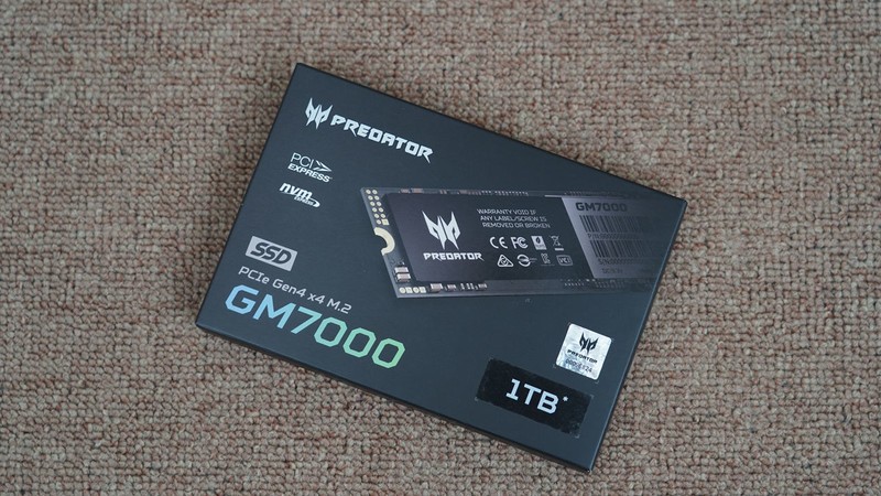 只为极致速度，宏碁掠夺者 GM7000 1TB PCIe 4.0 SSD评测分享