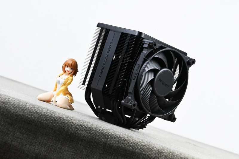 德商德静界DARK ROCK PRO 5散热器开箱评测：静音&性能不妥协