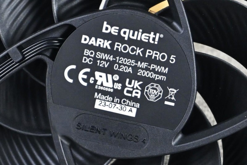 德商德静界DARK ROCK PRO 5散热器开箱评测：静音&性能不妥协