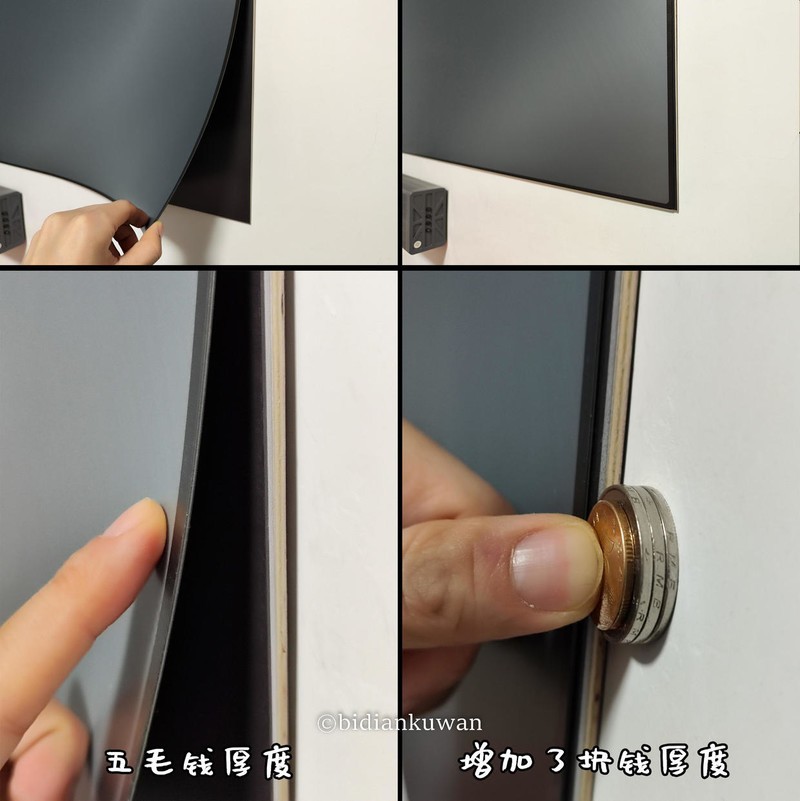 怎样将投影仪抗光屏紧贴墙面，并保持极简超薄？这篇攻略请收好！