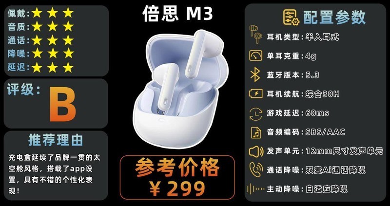 蓝牙耳机品牌哪个好用又实惠？蓝牙耳机排行榜前十名性价比推荐