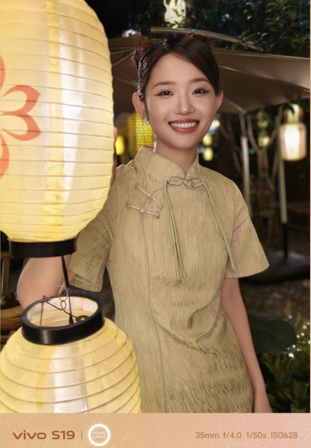 vivo S19真实人像样张来袭！成像品质超高，夜景人像也很美