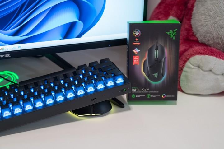 全键热插拔，雷蛇是唯一的选择，黑寡妇+巴塞利斯蛇游戏新体验