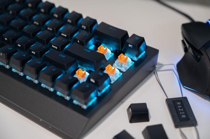 全键热插拔，雷蛇是唯一的选择，黑寡妇+巴塞利斯蛇游戏新体验