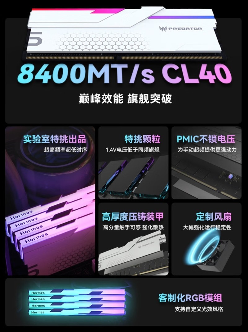 高速低延迟SSD和内存怎么选？宏碁掠夺者618选购推荐