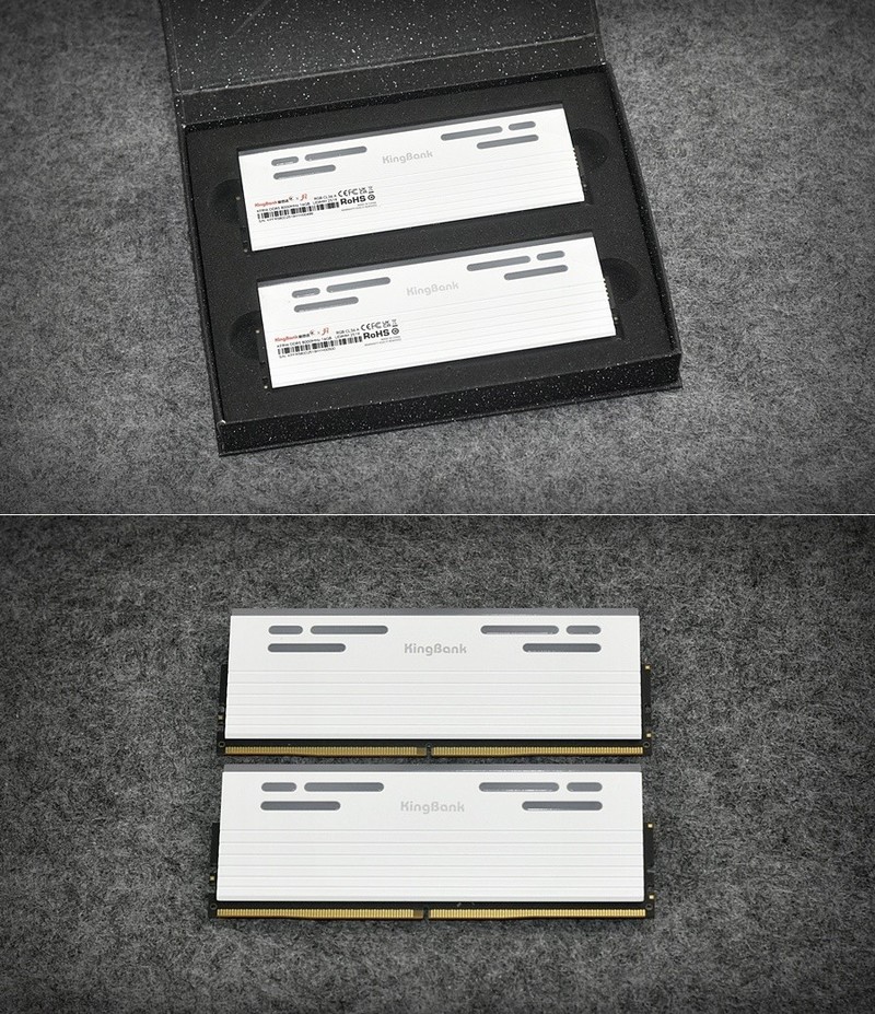 国货高频8000MHz金百达D5星刃RGB U7 265K+Z890M冰雕实测