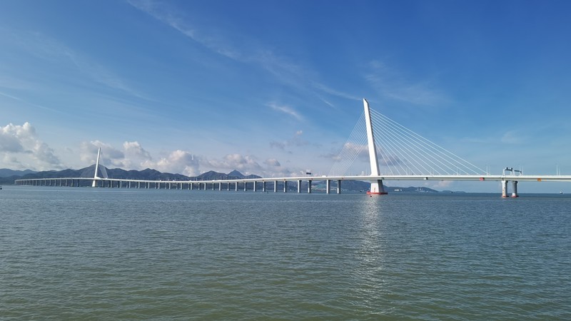 天高云淡深圳湾