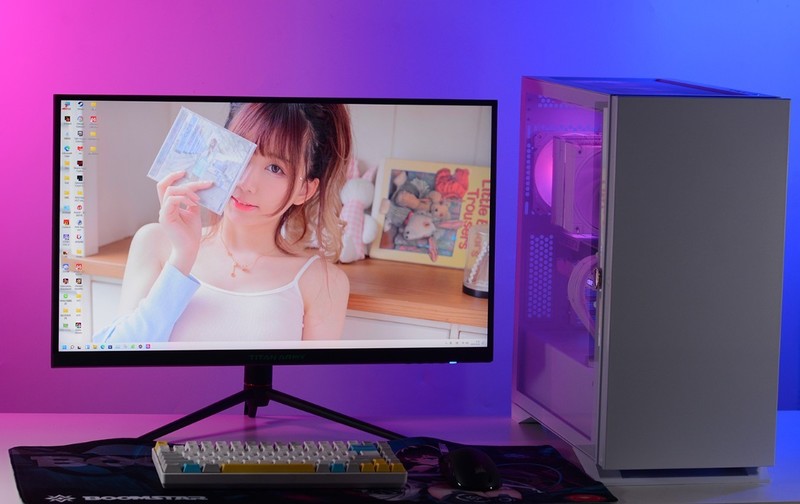 好看实用还不贵的白色装机方案，先马黑洞X雪装版+12400+3070Ti装机分享