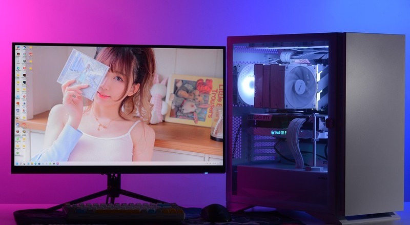 好看实用还不贵的白色装机方案，先马黑洞X雪装版+12400+3070Ti装机分享