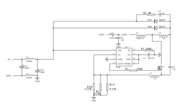世微 降压恒流IC AP5199S LED电源 车灯景观灯舞台灯 过EMC HV9910