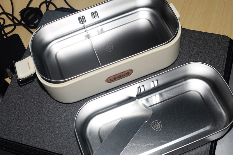 分体式设计 双盖保温保鲜 LEGUS免注水电热饭盒