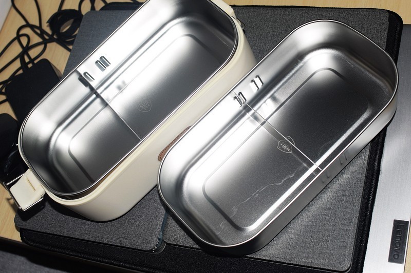 分体式设计 双盖保温保鲜 LEGUS免注水电热饭盒