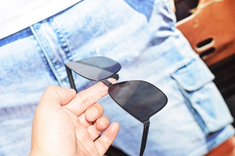 轻便、时尚与高效保护 米家超薄折叠偏光太阳镜