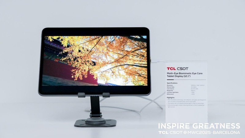 开启显示新纪元，TCL华星携先进移动通信显示技术亮相MWC2025