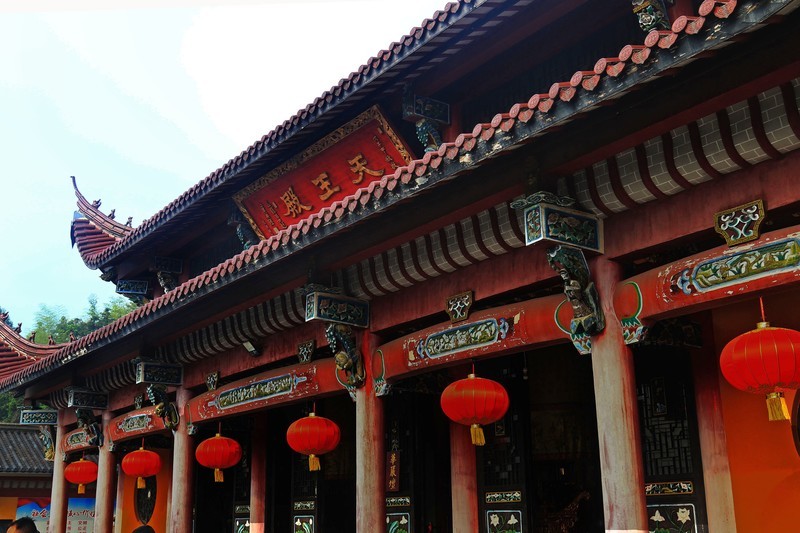 游览九华山望华禅寺