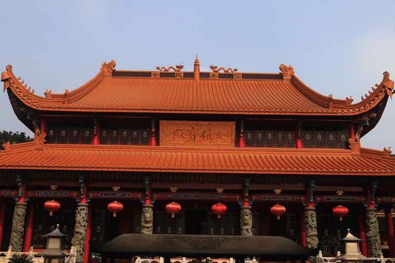 游览九华山望华禅寺