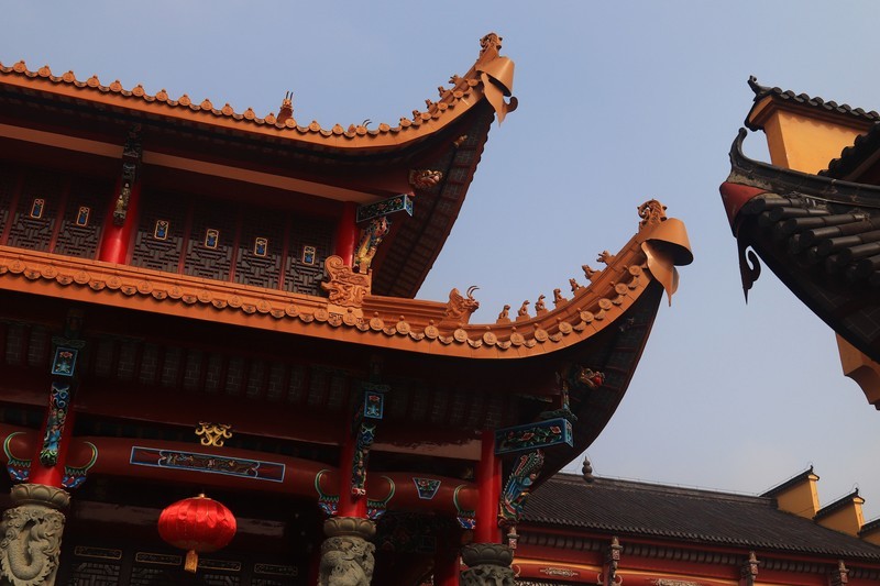 游览九华山望华禅寺