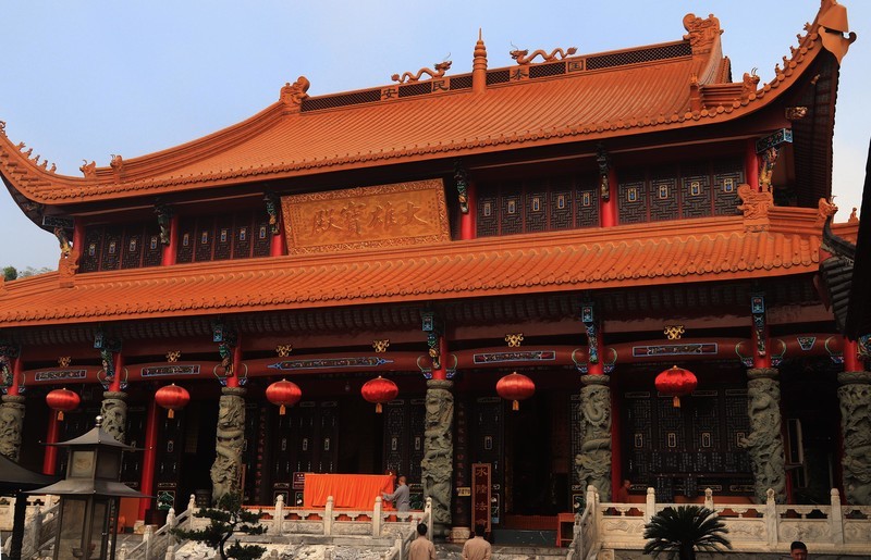 游览九华山望华禅寺