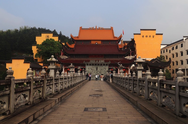 游览九华山望华禅寺